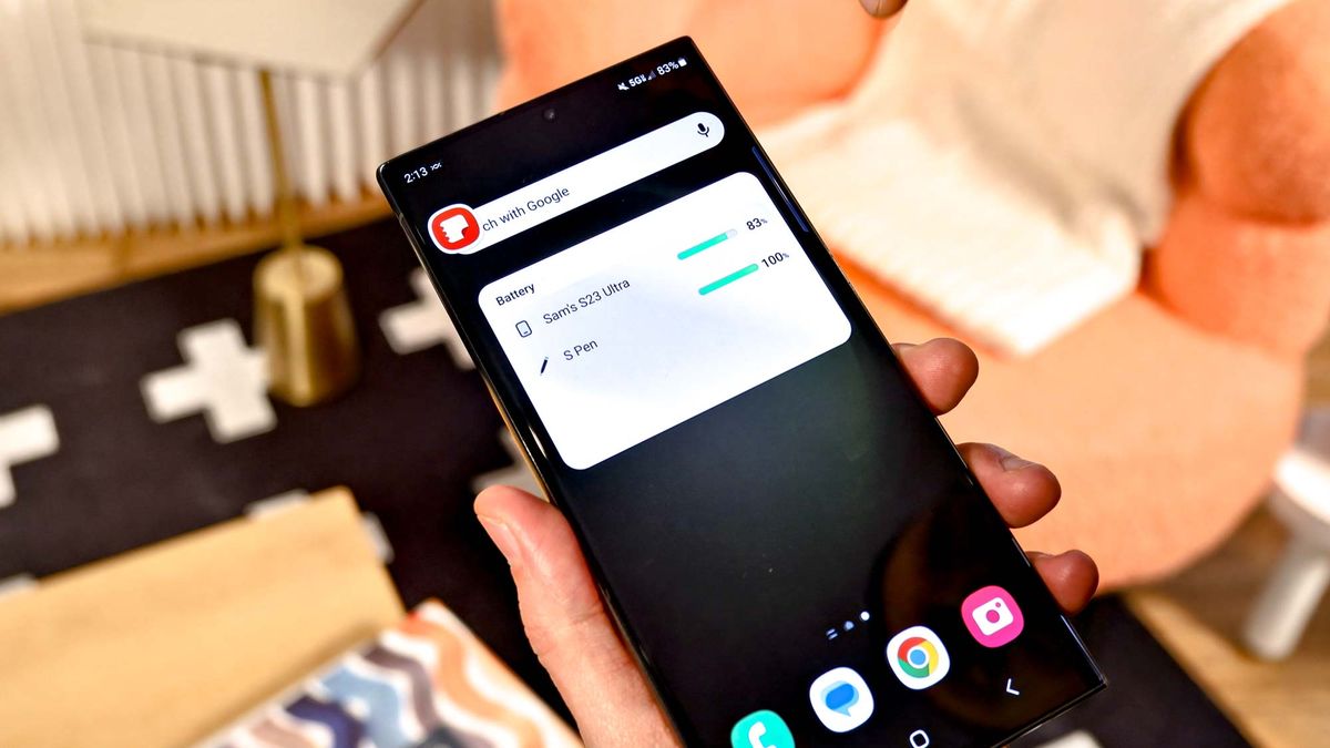 Samsung Galaxy S23 Ultra widgets