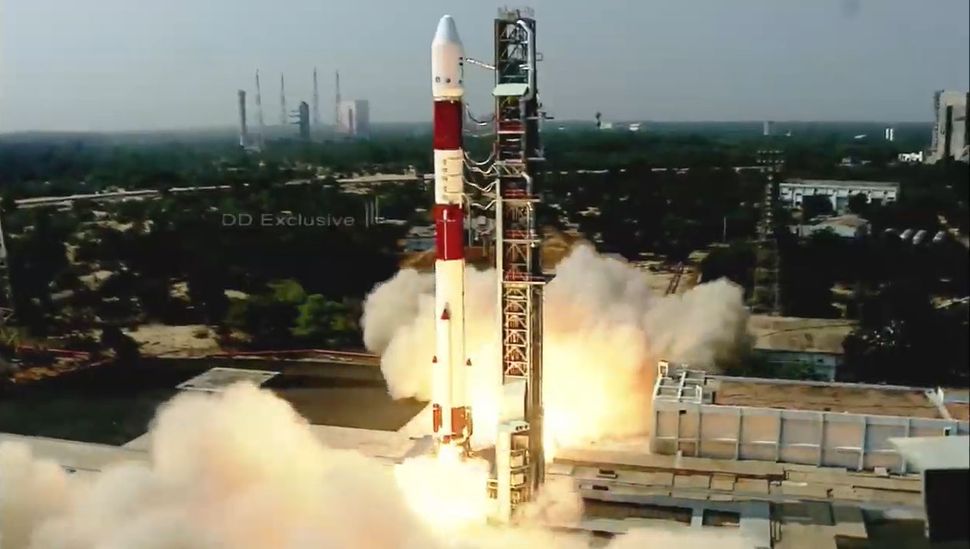 India launches Brazil's Amazonia-1 Earth observation satellite and 18 others into orbit