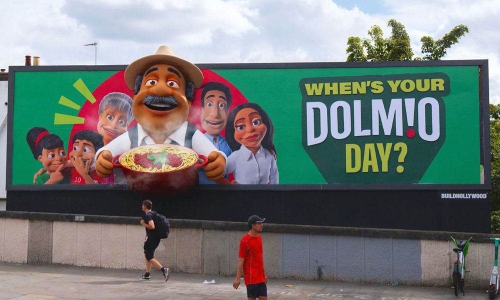 Anúncio da Dolmio