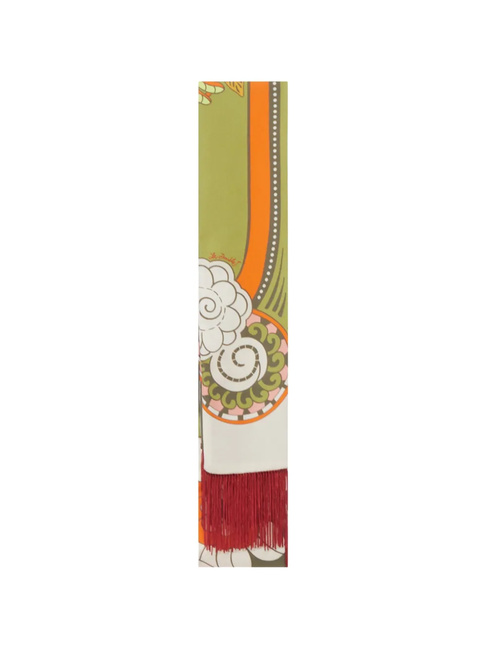 La Doublej Fourlard Fringe-Trimmed Scarf | One Size
