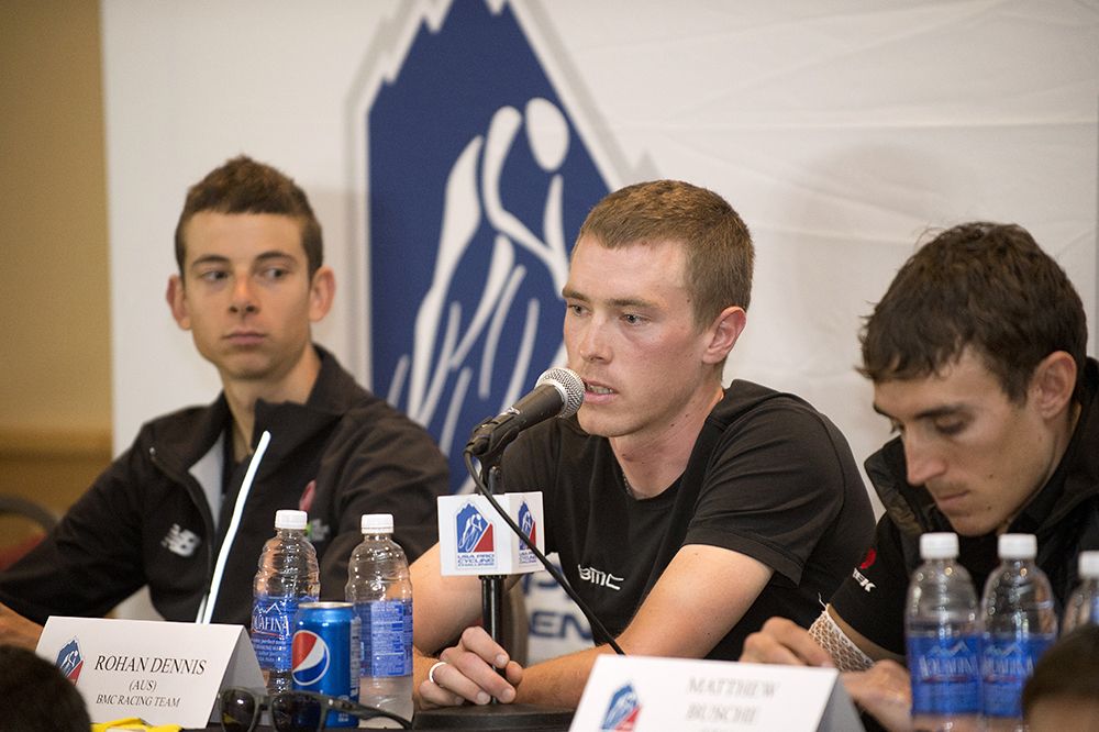 Rohan Dennis (BMC) isn't entirely sure how he'll adapt to the high altitude in Colorado