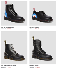 Save up to 50% at Dr Martens