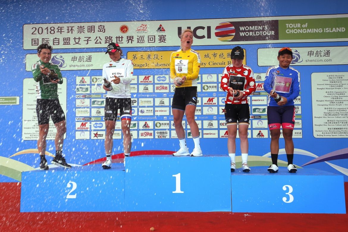 Charlotte Becker wins the overall classification