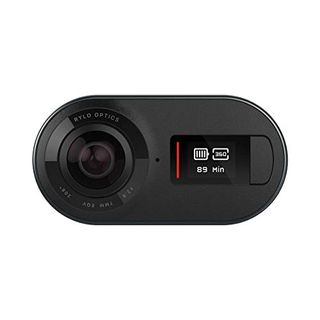 Rylo 5.8K 360 Video Camera - (iPhone + Android) - Breakthrough Stabilization, Includes 16GB SD Card and Everyday Case, Black