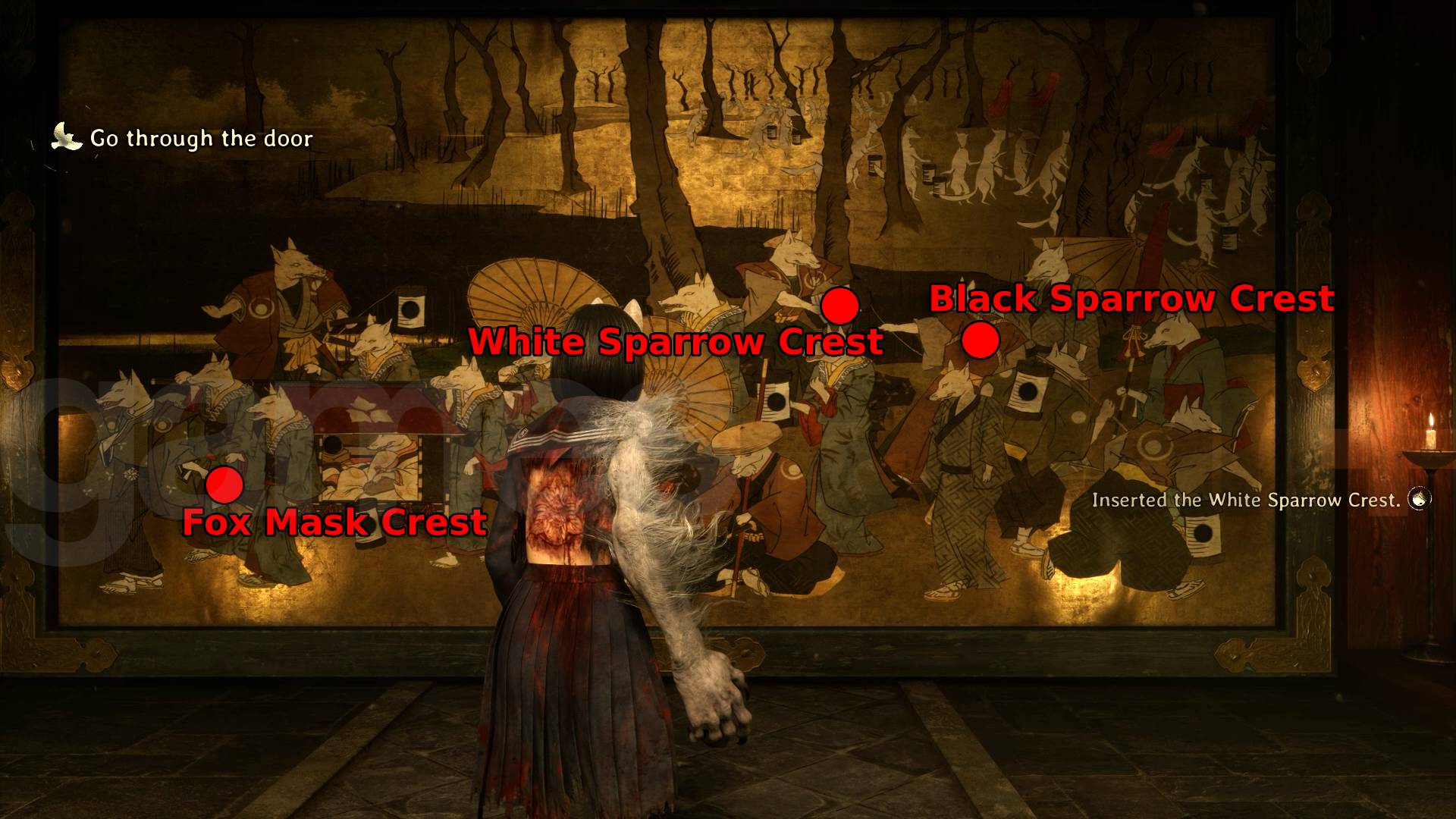 silent hill f mural puzzle 