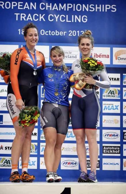 Kristina Vogel of Germany won the women's sprint