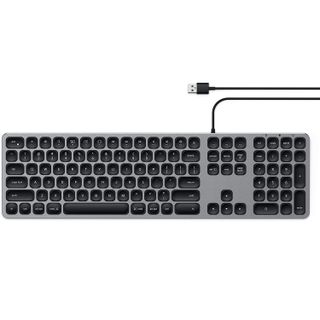 Satechi wired aluminum keyboard with numpad