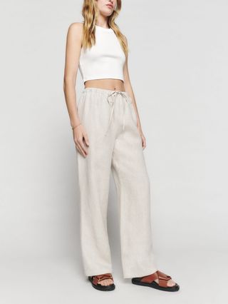 Reformation linen pants