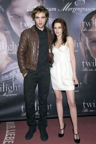 Kristen Stewart and Robert Pattinson at the Twilight Munich premiere