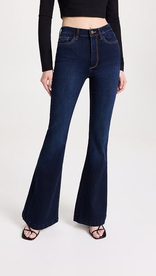 Dl1961 Rachel Ultra High Rise Flare Jeans