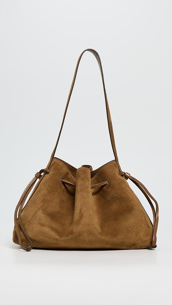 Madewell Suede Drawstring Shoulder Bag