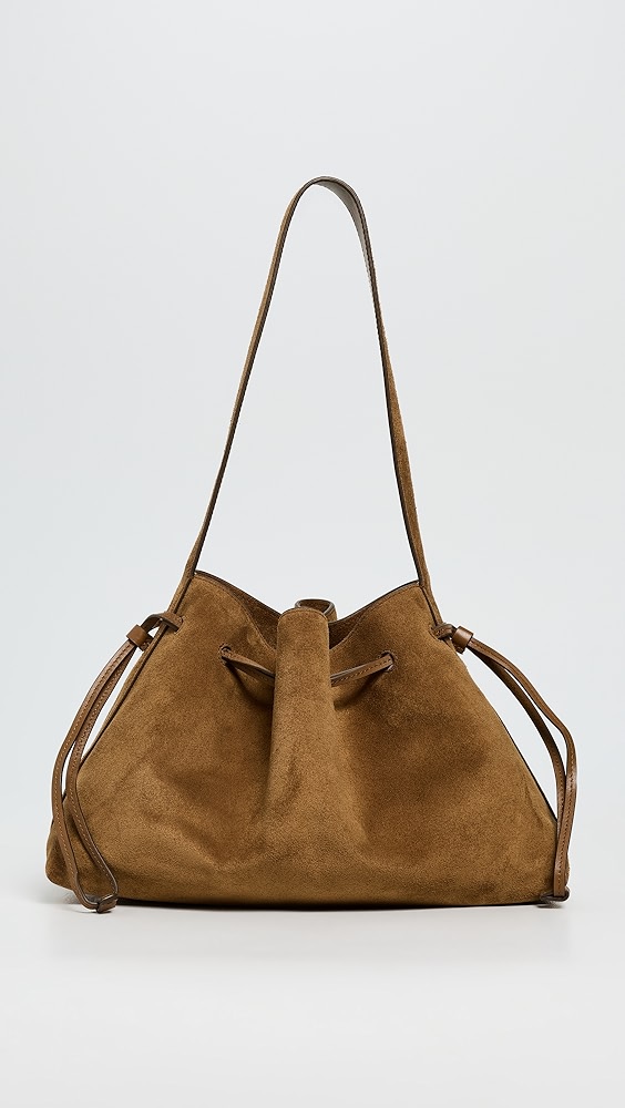 Madewell Suede Drawstring Shoulder Bag