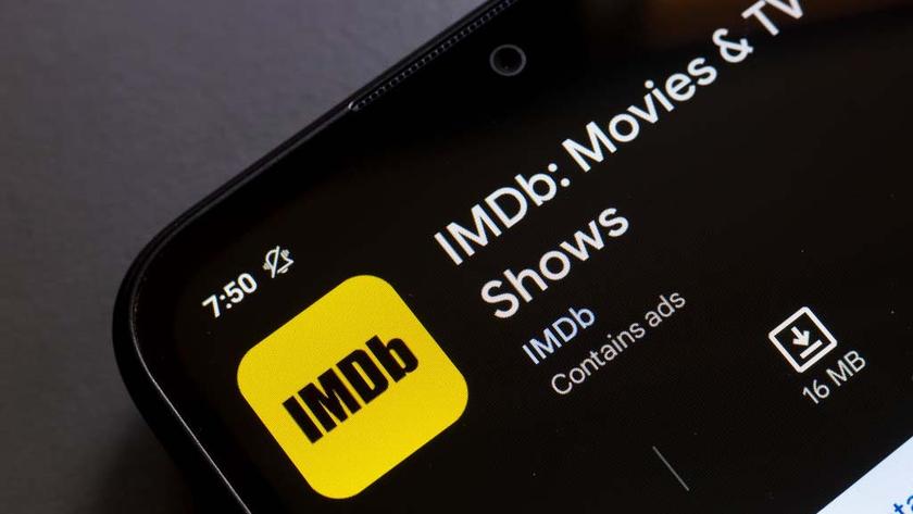 The IMDb app logo appears on the screen of a smartphone in Reno, United States, on November 25, 2024. (Photo Illustration by Jaque Silva/NurPhoto via Getty Images)