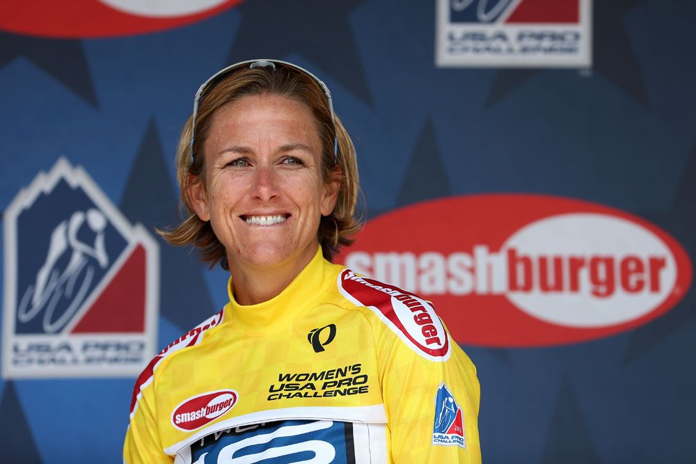 Kristin Armstrong wins the overall Women's USA Pro Challenge