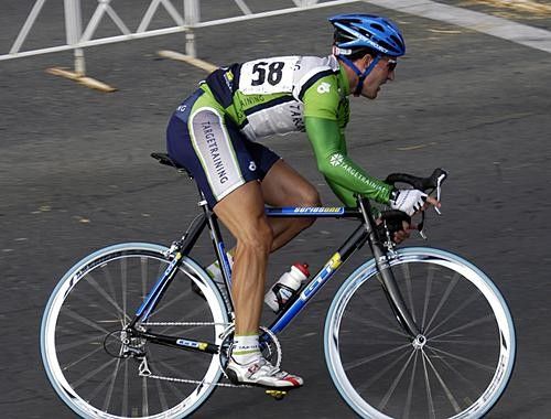 Frank rides ride during the Central Valley Classic
