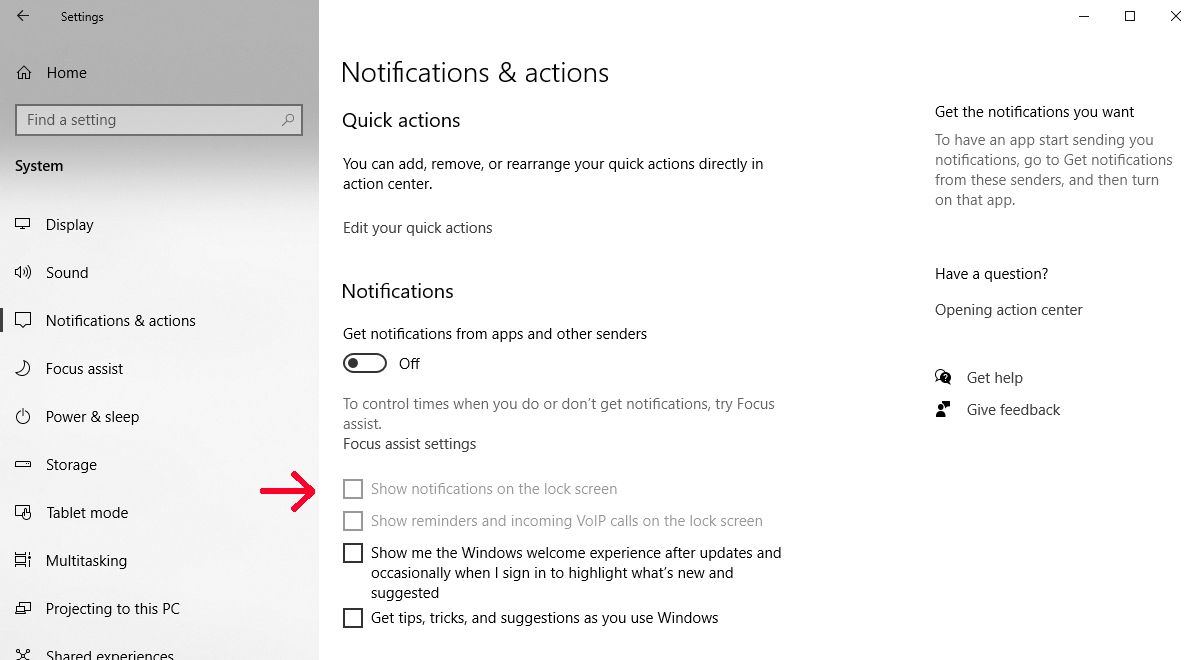 Disable Notifications Powershell How to Disable Notifications in Windows 10 | Tom's Hardware