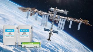 Kioxia SSDs used in SBC-2 Computers aboard the International Space Station