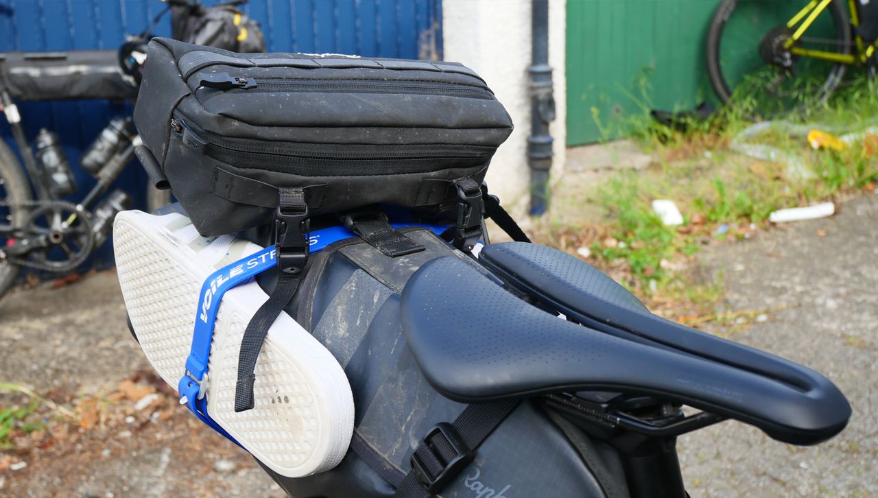 Camille's Pennine Rally bikepacking setup