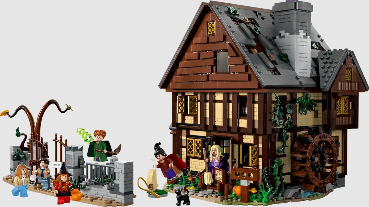 LEGO Disney Hocus Pocus: The Sanderson Sisters&#039; Cottage