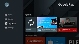 NVIDIA Shield TV App Update screenshot