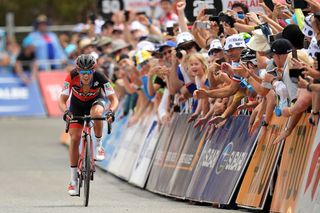 ADELAIDE, AUSTRALIA - JANUARY 20: Richie Porte of Australia and BMC Racing Team competes during stage five of the 2018 Tour Down Under on January 20, 2018 in Adelaide, Australia. (Photo by Daniel Kalisz/Getty Images)