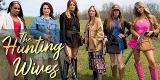 Key art featuring the cast of The Hunting Wives
