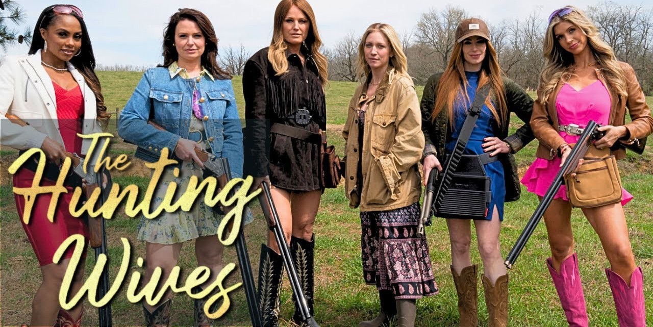 Key art featuring the cast of The Hunting Wives