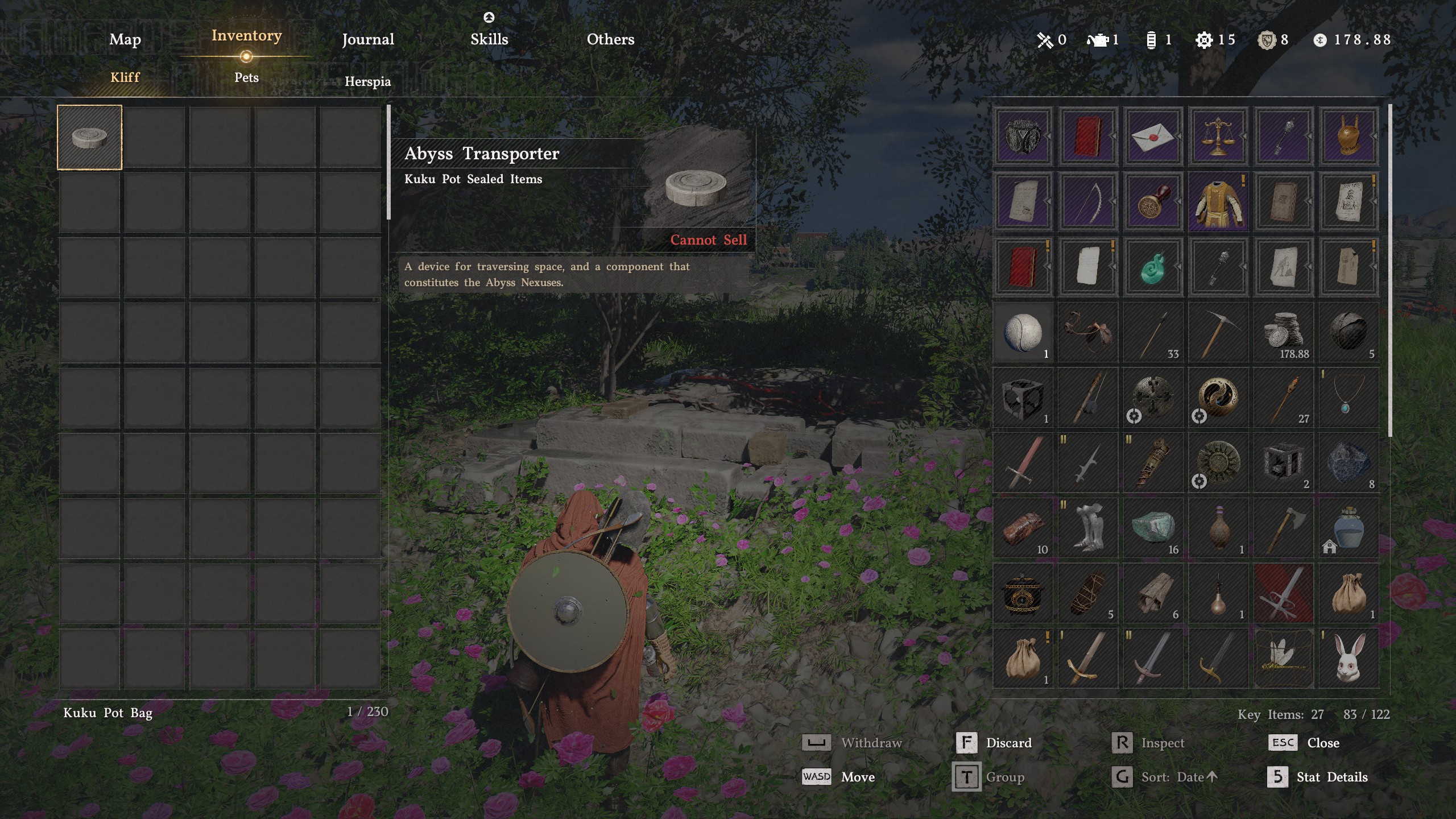 Crimson Desert Thinker's Meadow - Abyss Transporter