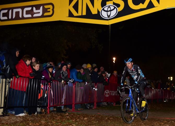 Jamey Driscoll (Raleigh Clement) made another of his patented moves late in the race to claim third place