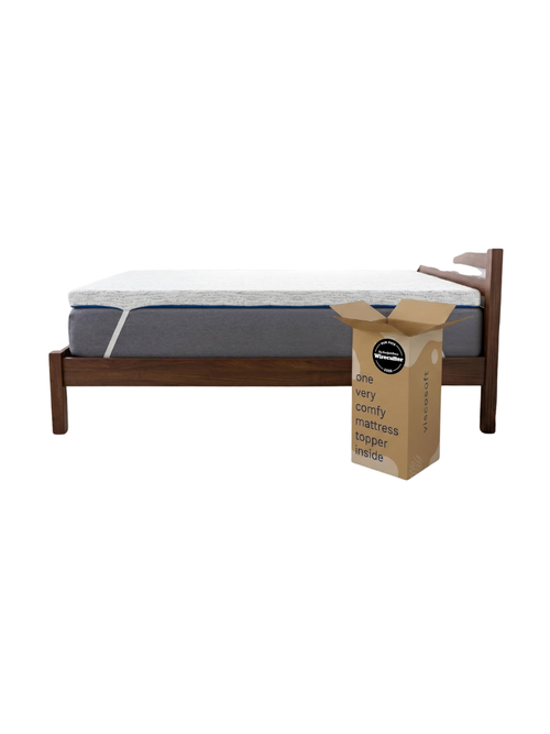 3" Twin XL Memory Foam Mattress Topper