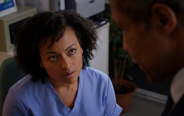 Ric is in the dock over dead patient in Holby City. Donna to give ...