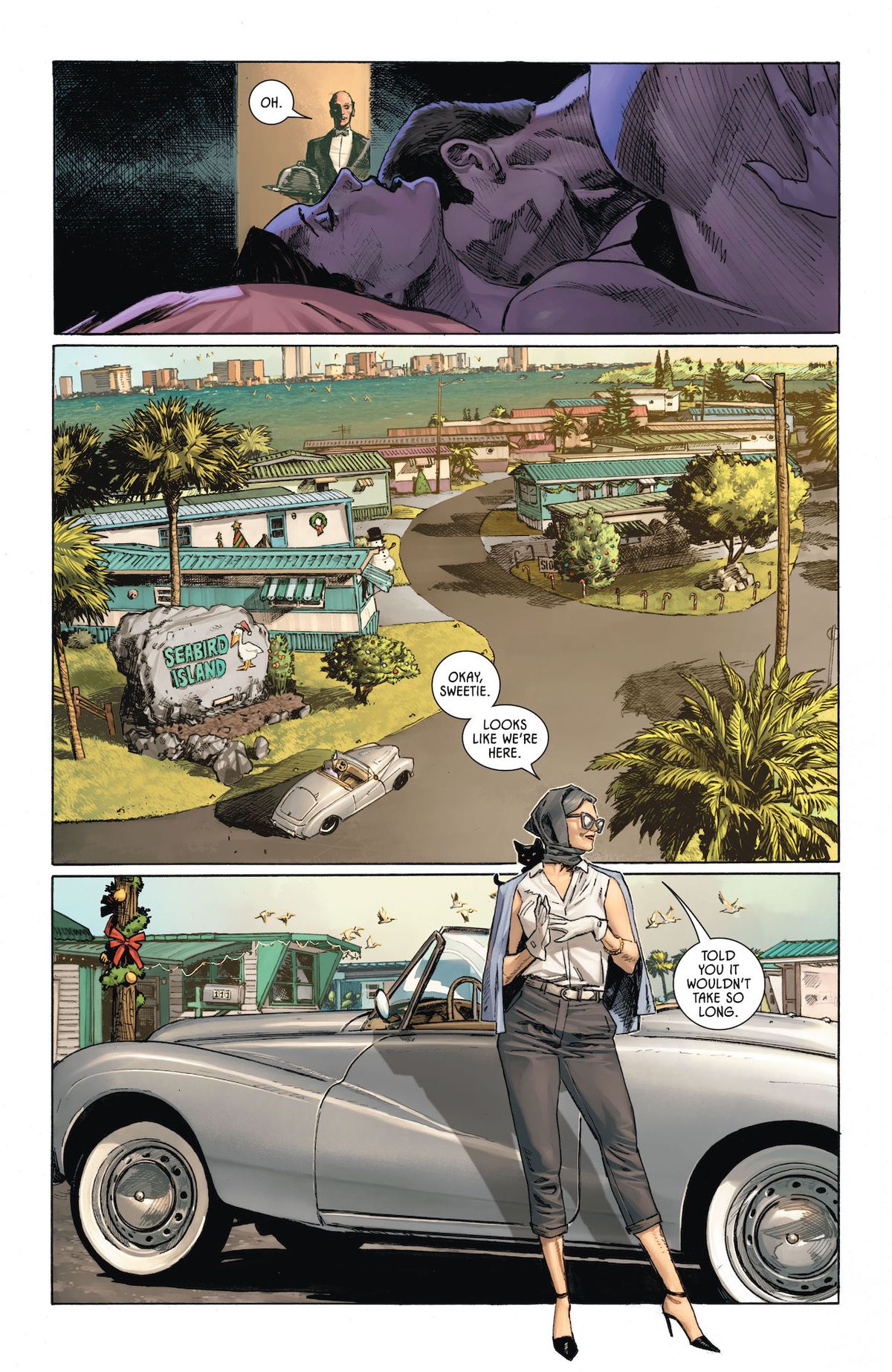 Page from Batman/Catwoman #1