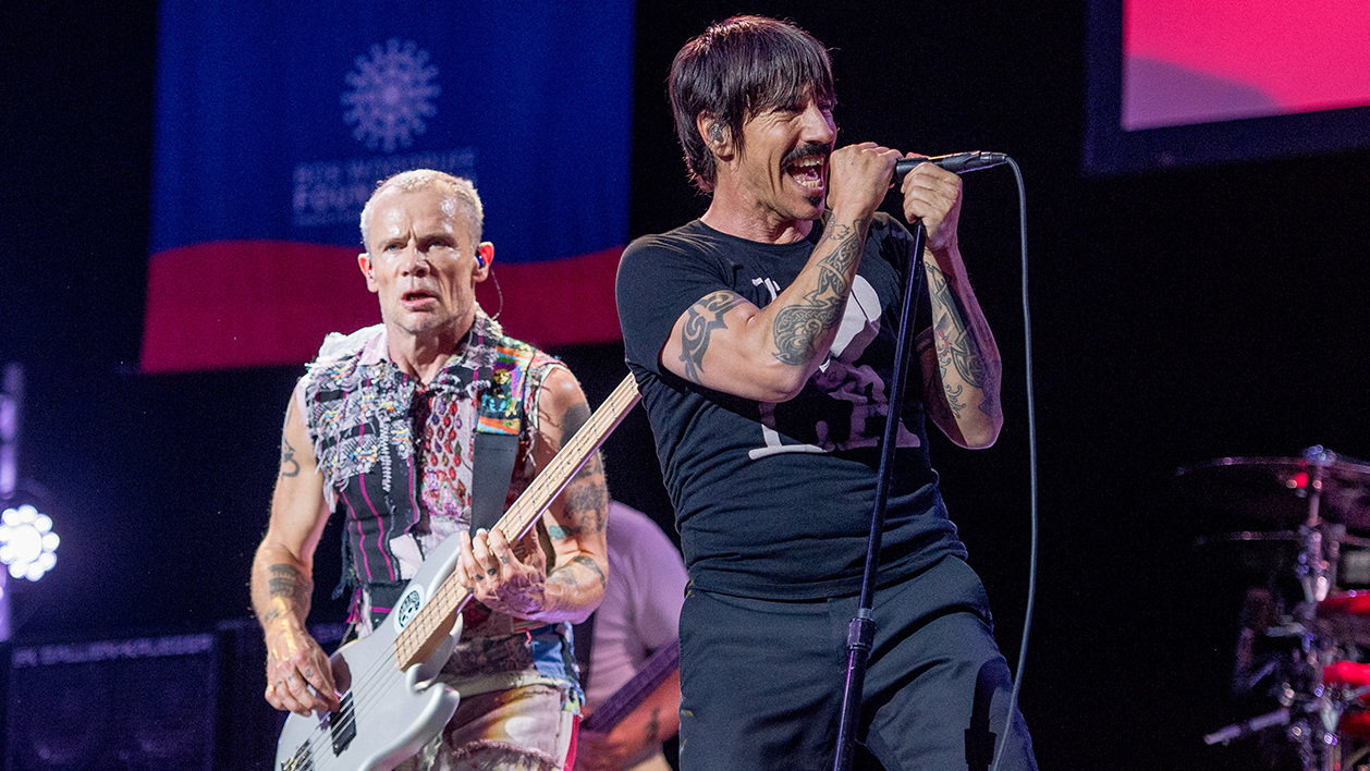 The real deal: Flea and Anthony Kiedis of the Chili Peppers