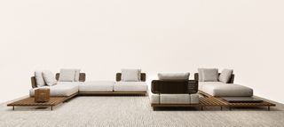 quadrado sofa by Studio mk27 x Minotti