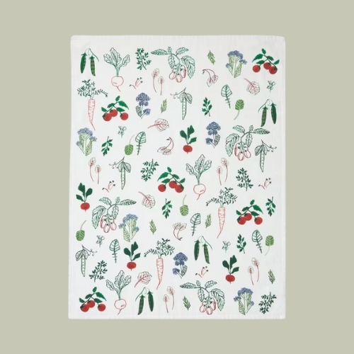 John Lewis X Deliciously Ella, Print Terry Cloth Tea Towel