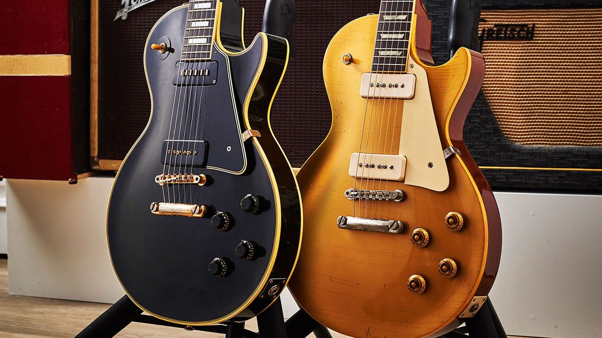 Historic hardware: Gibson's pre-humbucker guitars.