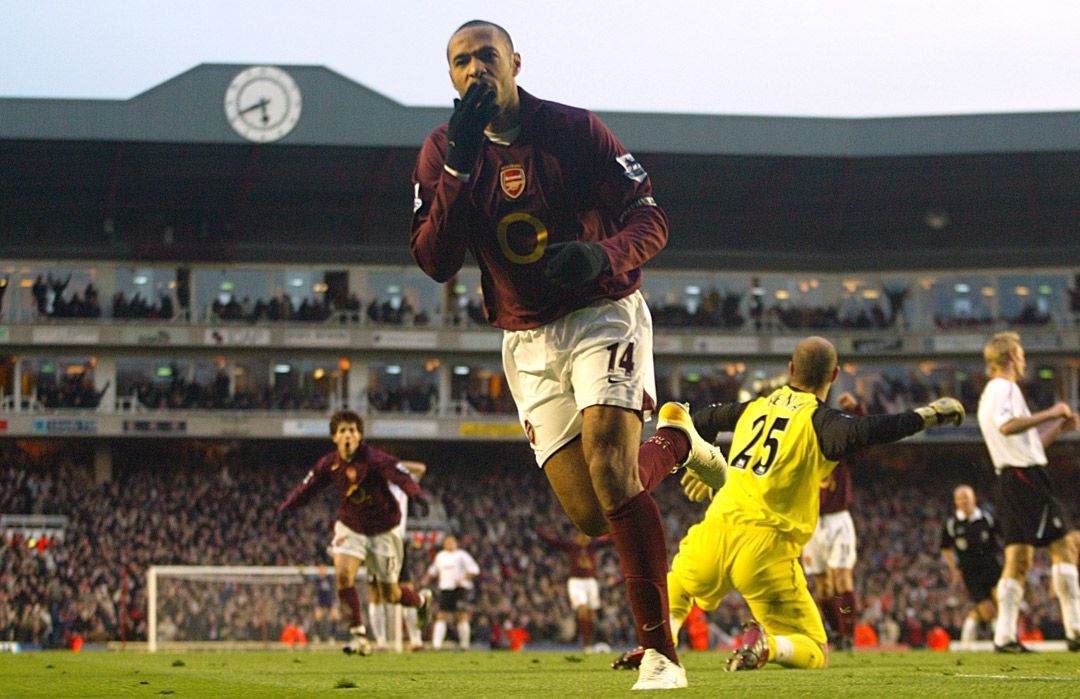 Gallery 14 of Thierry Henry's best Arsenal moments FourFourTwo