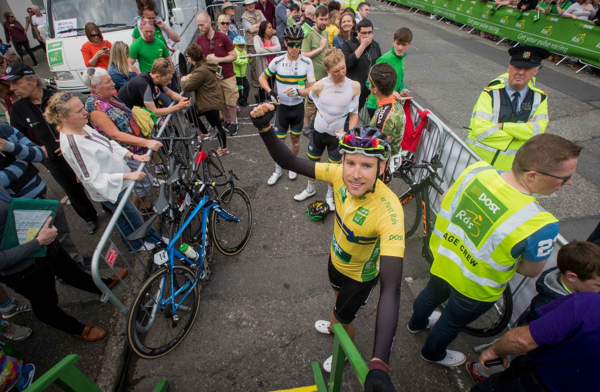 James Gullen on the final stage of the An Post Ras