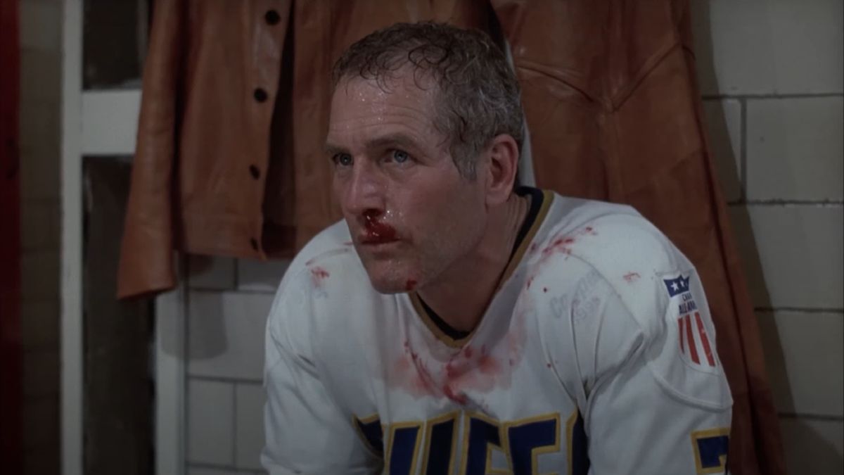 Paul Newman in Slap Shot