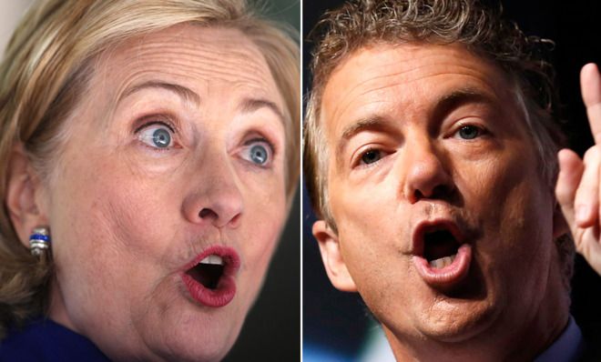 Hillary Clinton, Rand Paul