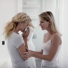 Woman Comforting Her Friend