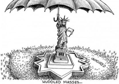 Health care reform protects the huddled masses