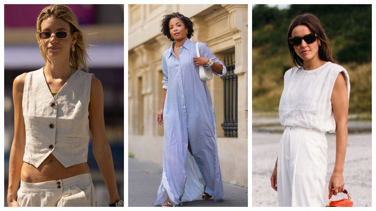 women wearing linen clothes