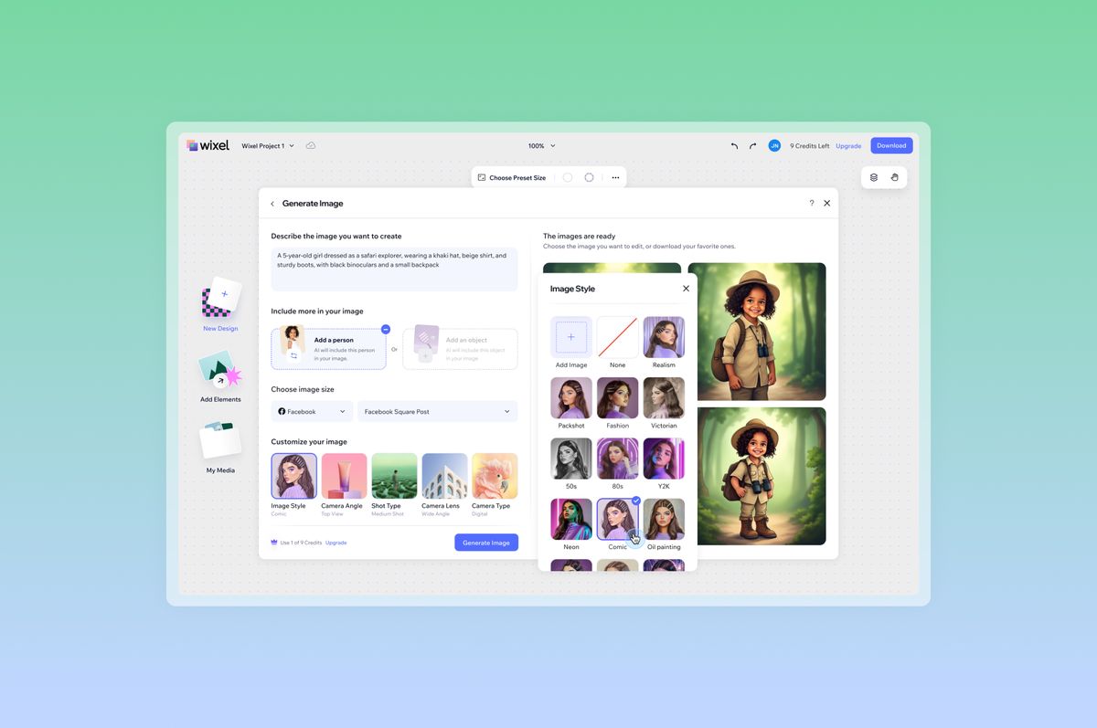 Wixel interface
