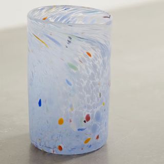 Net-a-porter blue glass vase