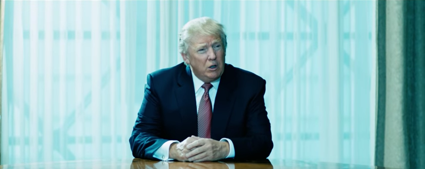 President Trump in an EMIN music video.