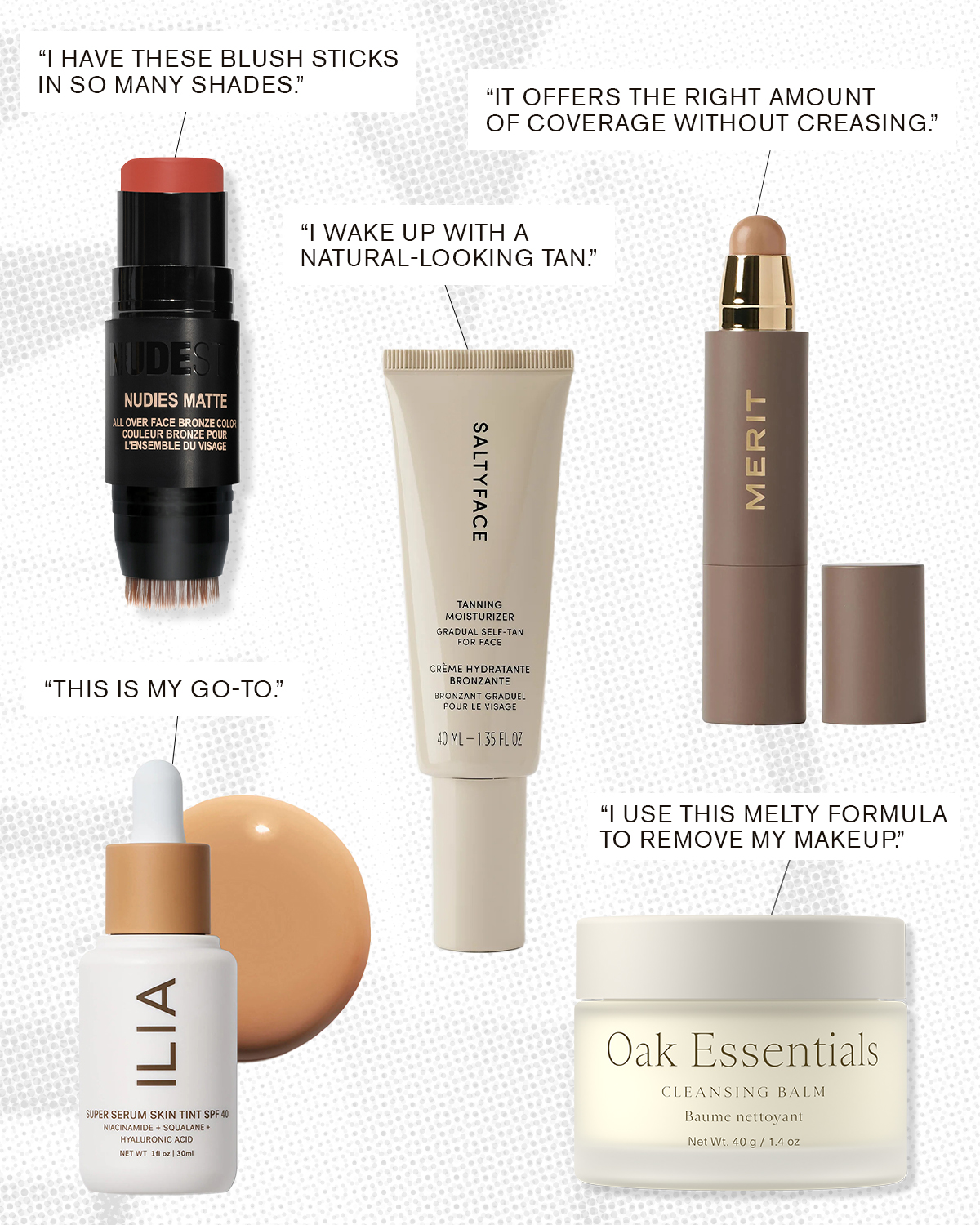 Bethany Menzel's favorite beauty products.
