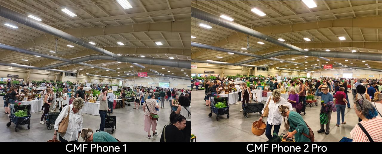 Examples of where the CMF Phone 2 Pro's HDR wasn't as good as CMF Phone 1
