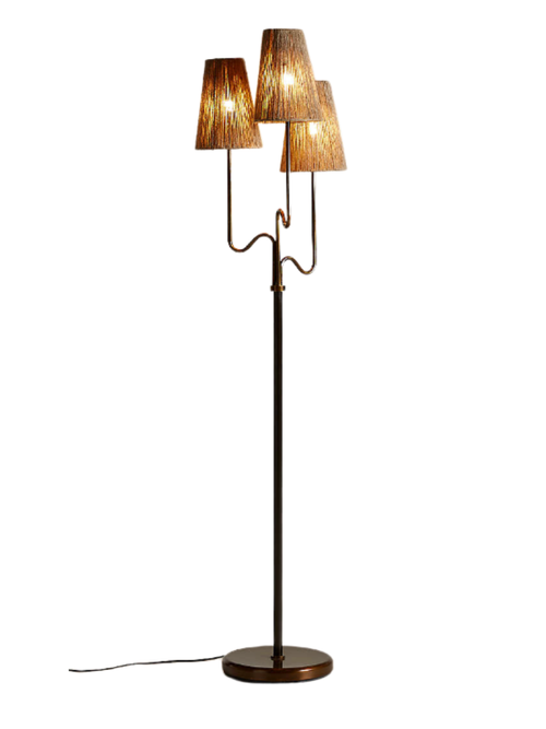 Ellery 3-Light Floor Lamp 68" by Jake Arnold