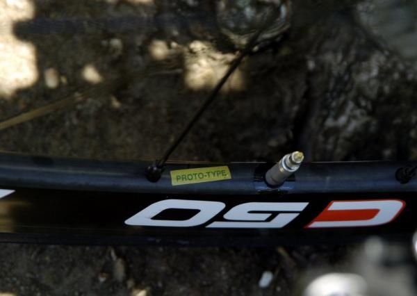 The C50 composite tubular wheels on Swift&rsquo;s bike Pinarello are still prototypes, with no word on public availability.